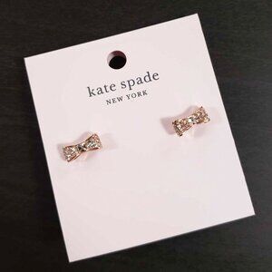 NWT Kate Spade bow earrings
